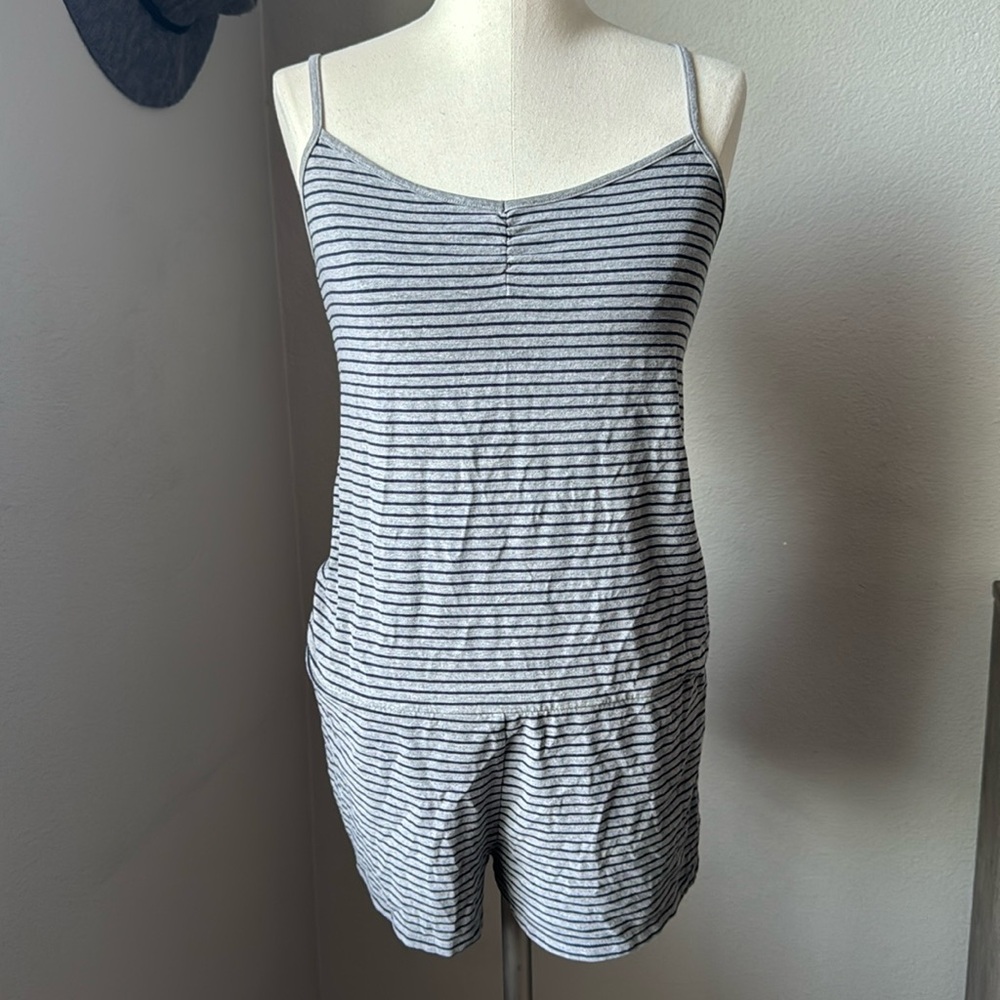 Striped romper